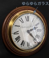 画像2: 1890-1910's ☆BRILLIE☆ French Wooden Wall Clock (2)