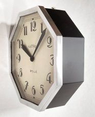 画像13: 1930's ★BRILLIE★  French Octagon Wall Clock  【Mint Condition】 (13)