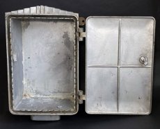 画像5: 1930-50's “CEECO”  Cast Aluminum Railway Telephone Callbox  【ちょ〜特大です。】 (5)