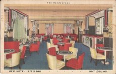 画像3: - New Hotel Jefferson -　 ★The Dura Co.★  1930's Bud Vase  【BLACK】 (3)