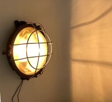 画像3: 1940-60's Germany Iron Wall Lamp (3)