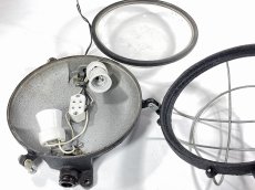 画像9: 1940-60's Germany Iron Wall Lamp (9)