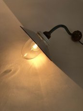 画像3: 1930's German Deco "Swan Neck" Outside Light  【E26電球仕様】 (3)