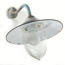 画像2: 1930's German Deco "Swan Neck" Outside Light  【E26電球仕様】 (2)