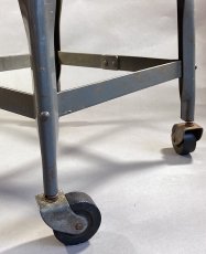 画像5: 1940-50's Rolling Metal Stool  ☆Toledo Metal Furniture Co.☆ (5)