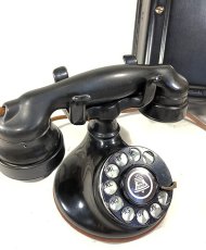 画像4: - 実働品 - 1920's 【Western Electric】Telephone with Ringer Box (4)