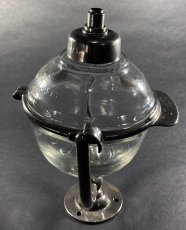 画像14: 1910-20's "N.Y." Glass Liquid Soap Dispenser (14)