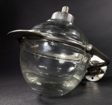 画像4: 1910-20's "N.Y." Glass Liquid Soap Dispenser (4)
