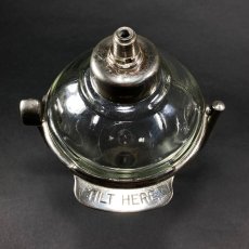 画像7: 1910-20's "N.Y." Glass Liquid Soap Dispenser (7)