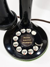 画像4: - 実働品 -  1920's ☆Western Electric☆ - 51AL -   Candlestick Telephone with Ringer Box (4)