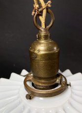 画像6: 1900-10's "Petticoat" Pendant Lamp　 -＊HUBBELL Mica Socket＊- (6)