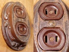 画像1: 1910〜20’s "Victorian" Cast IronOutlet (1)