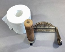 画像5: 1890's【THE EQUITY】Iron Toilet Paper Holder (5)