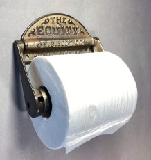 画像3: 1890's【THE EQUITY】Iron Toilet Paper Holder (3)