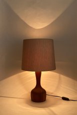 画像2: 1960-70's【DOMUS】German Wood Table Lamp  "BIG!!" (2)