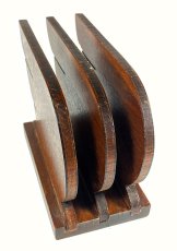 画像7: 1930's ART-DECO  ☆LETTERS☆  Wooden Letter Holder  (7)