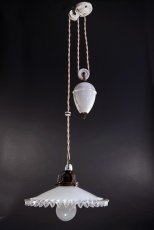 画像1: 1920-30's French Country  "Rise＆Fall" Pendant Lamp  【E26電球仕様】 (1)