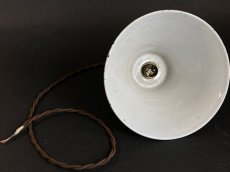 画像5: 1940-50's "Enamel Shade" Pendant Lamp (5)