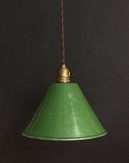 画像1: 1940-50's "Enamel Shade" Pendant Lamp (1)