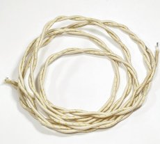 画像3: 1950-60's French vintage "Twisted" Electric cord  【170cm】 (3)