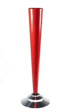 画像1: -＊難あり＊-　  ★The Dura Co.★  1930's Bud Vase 【RED】 (1)