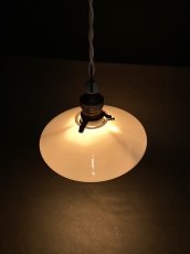 画像5: 1930's German-Deco "Milk Glass" Pendant Lamp (5)