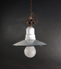 画像1: German-Deco "Enamel" Pendant Lamp (1)