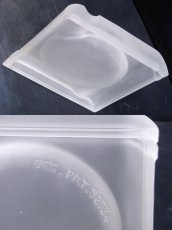 画像3: 1930's Art Deco "FROSTED" Glass Ashtray /  Jewelry Tray (3)