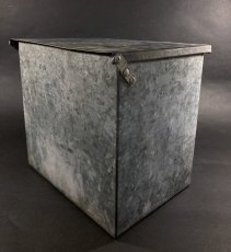 画像6: 1940's “Renken's” Galvanized Milk Delivery Cooler Box (6)