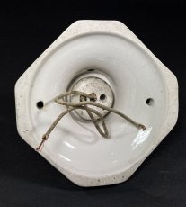 画像5: 1930-40's Art Deco Porcelain Bare Bulb Light (5)