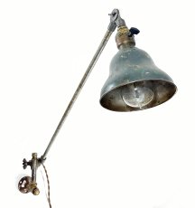 画像1: 1920-30's【O.C.White】Wall-Mounted Task Light (1)