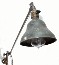 画像2: 1920-30's【O.C.White】Wall-Mounted Task Light (2)