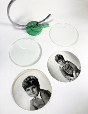 画像8: ★ The Dura Co.★　 1930's “Round” Photo Frame  【GREEN】 (8)