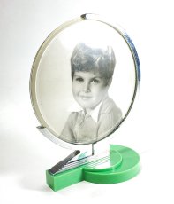 画像2: ★ The Dura Co.★　 1930's “Round” Photo Frame  【GREEN】 (2)