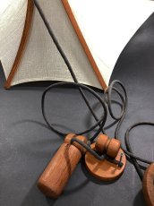 画像13: 【DOMUS】 1960-70's  "Rise＆Fall" Wood Pendant Light  "超•BIG!!" (13)