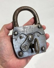 画像1: Cast Iron Padlock (1)