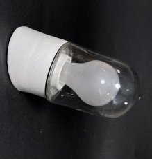 画像1: 1950's German Glass＆Porcelain Wall “MINI” Light (1)