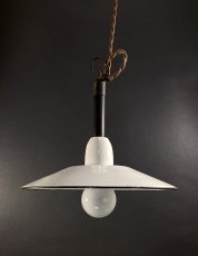 画像1: German-Deco "Enamel"  pendant Lamp (1)