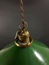 画像3: 1940-50's Germany "Enamel Shade" Pendant Lamp (3)