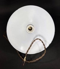 画像5: 1940-50's Germany "Enamel Shade" Pendant Lamp (5)