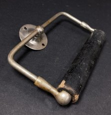 画像3: 1920's "Nickle Plated Brass" Toilet Paper Holder (3)