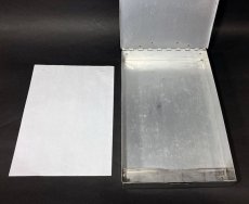 画像6: 1970-80's  "Machine Age" Aluminum Riveted BINDER + Storage Box (6)