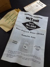 画像3: 1940's “Non-Electric” Brass Door Chime  【箱付きデッドストック 】 (3)