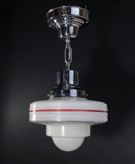 画像2:  1940-50's "DINNER" Ceiling Light  (2)