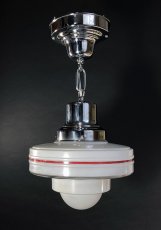 画像3:  1940-50's "DINNER" Ceiling Light  (3)