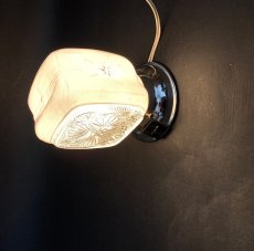 画像2: 1950-60's "Chrome" Bathroom Lamp  (2)