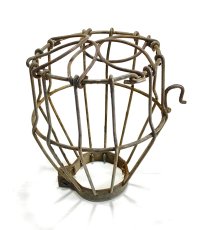 画像1: 1930's Steel Wire Bulb Cover (1)