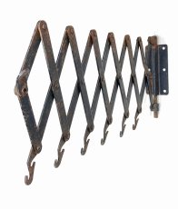 画像1: 1920-30's Steel Garment Hanger Rack (1)