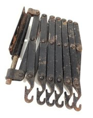 画像7: 1920-30's Steel Garment Hanger Rack (7)