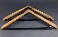 画像8: 1910-20's Wood & Steel Hanger  【2本セット】 (8)